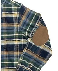 Hope & Henry Little and Big Boys' Xxs - Xl Organic Long Sleeve Flannel Shirt
