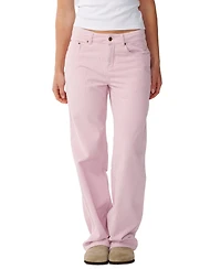 Rip Curl Women's Aggie Cord Relaxed Wide-Leg Corduroy Pants