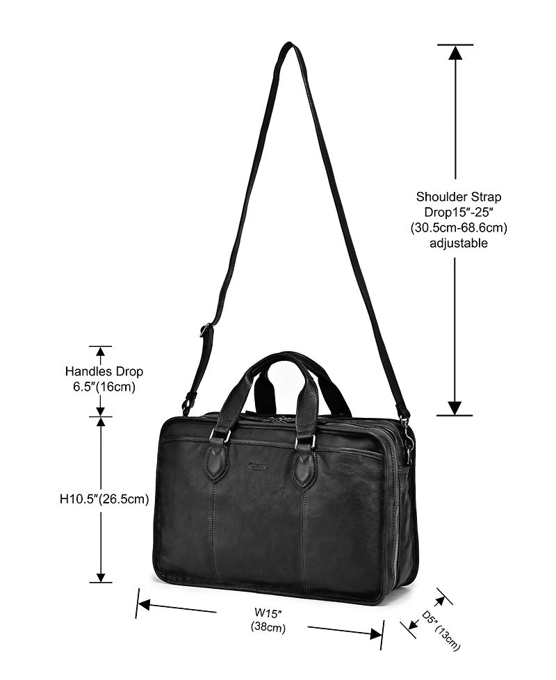 Old Trend Women's Genuine Leather Speedwell Brief Bag