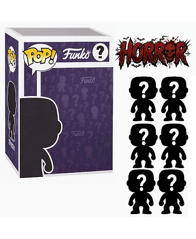 Funko Pop! Warner Bros. Horror Mystery 6-Piece Set, Ages 4+