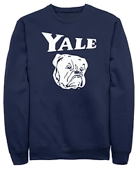 Fifth Sun Men's Yale Bulldogs Mascot Logo Graphic Crewneck Sweatshirt