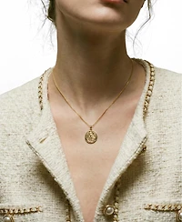 The M Jewelers Saint Michael Medal Necklace
