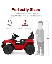 Best Choice Products 12V Kids Ride On Truck with Remote Control, 44-lb. Capacity, Ages 3+