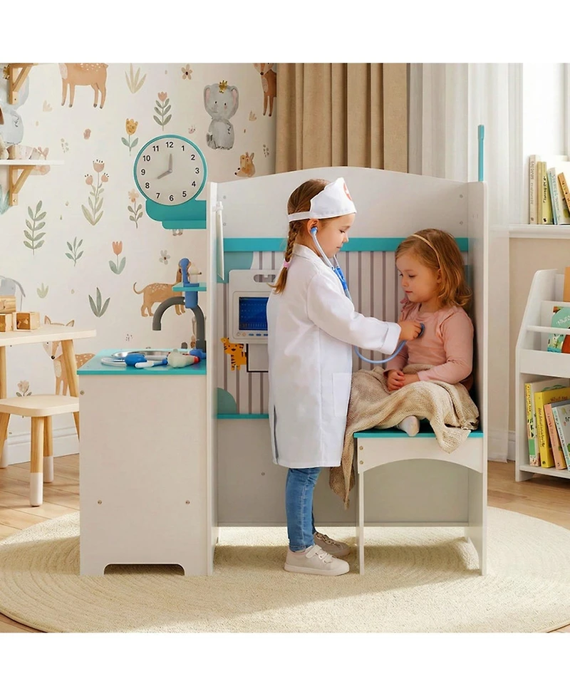 Sugift Doctor Height Bar and Ecg Monitor 27-Piece Playset, Ages 3+