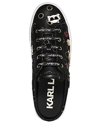 Karl Lagerfeld Paris Women's Cambria Macaron Slip-On Sneaker Mules