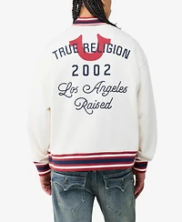 True Religion Men's Raised Los Angeles Terry Sweatshirt