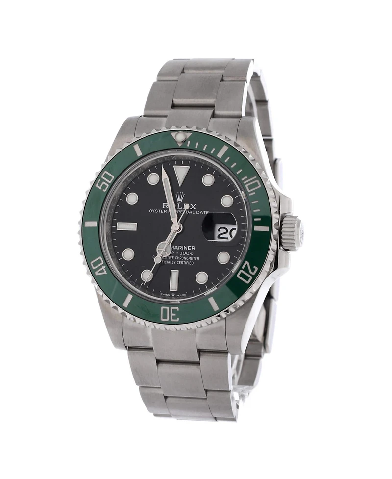 Pre-Owned Rolex Oyster Perpetual Submariner Starbucks Date Automatic Watch in Stainless Steel and Cerachrom 41mm