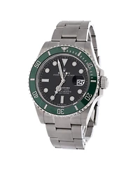 Pre-Owned Rolex Oyster Perpetual Submariner Starbucks Date Automatic Watch in Stainless Steel and Cerachrom 41mm