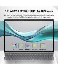 Hp EliteBook 16" Fhd+ Business Laptop, Amd Ryzen 5 7535U, Amd Radeon Graphics, 32GB DDR5, 2TB Ssd, Wi-Fi 6, Win11 Pro, Silver