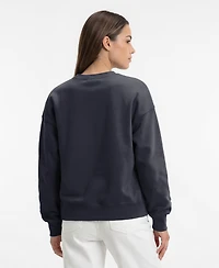 Champion Women's Atlanta Braves All-Star Relaxed-Fit Crew Neck Sweatshirt
