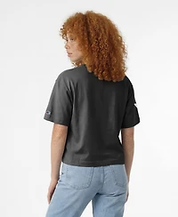 Champion Women's Cleveland Guardians Graphic Oversized-Fit T-Shirt
