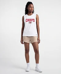 Champion Women's Kansas City Chiefs Distressed Larger-Armhole Muscle Tank Top