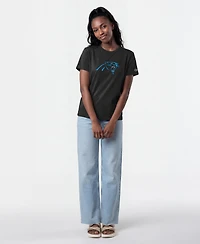 Champion Women's Carolina Panthers Crewneck T-Shirt