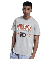 Starter Men's Orange/Heather Gray Philadelphia Flyers Two-Pack T-Shirt Set