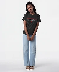 Champion Women's Nebraska Huskers Crewneck Short-Sleeve T-Shirt