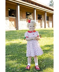 Florence Eiseman Little Girls (2T-6X) Apple Print Dress with Apples