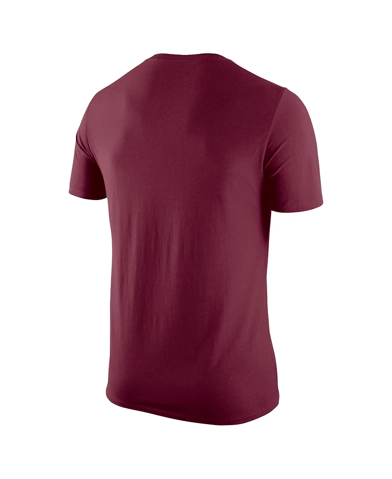 Nike Men's Maroon Virginia Tech Hokies Logo T-Shirt