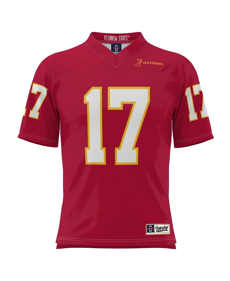Gameday Greats Men's Charlie Ward Garnet Florida State Seminoles Heisman Football Jersey