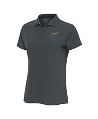Antigua Women's Pewter Alabama State Hornets Legacy Pique Polo Shirt