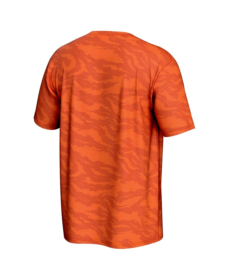 Gameday Greats Big Boys and Girls Orange Clemson Tigers Cheer T-Shirt
