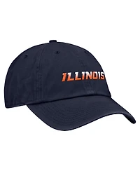 Nike Men's Navy Illinois Fighting Illini Club Adjustable Hat