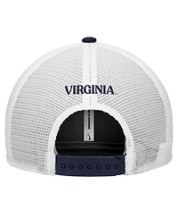 Nike Men's Navy Virginia Cavaliers Rise Trucker Dri-fit Adjustable Hat