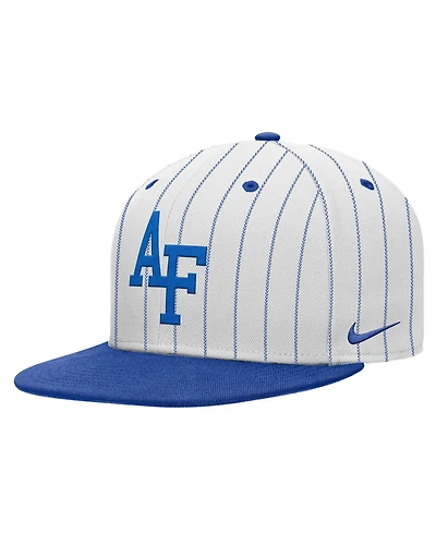 Nike Men's White Air Force Falcons Pro Dri-fit Snapback Hat
