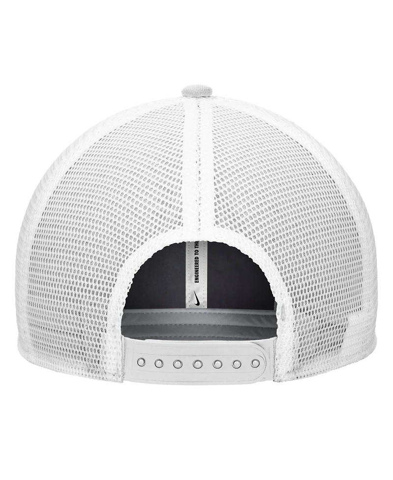Nike Men's White Baylor Bears White Out Rise Trucker Adjustable Hat