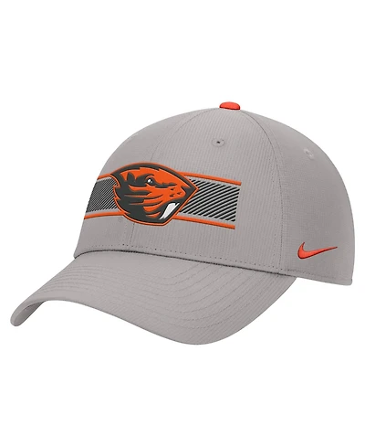 Nike Men's Gray Oregon State Beavers Ripstop Dri-fit Adjustable Hat