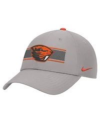 Nike Men's Gray Oregon State Beavers Ripstop Dri-fit Adjustable Hat