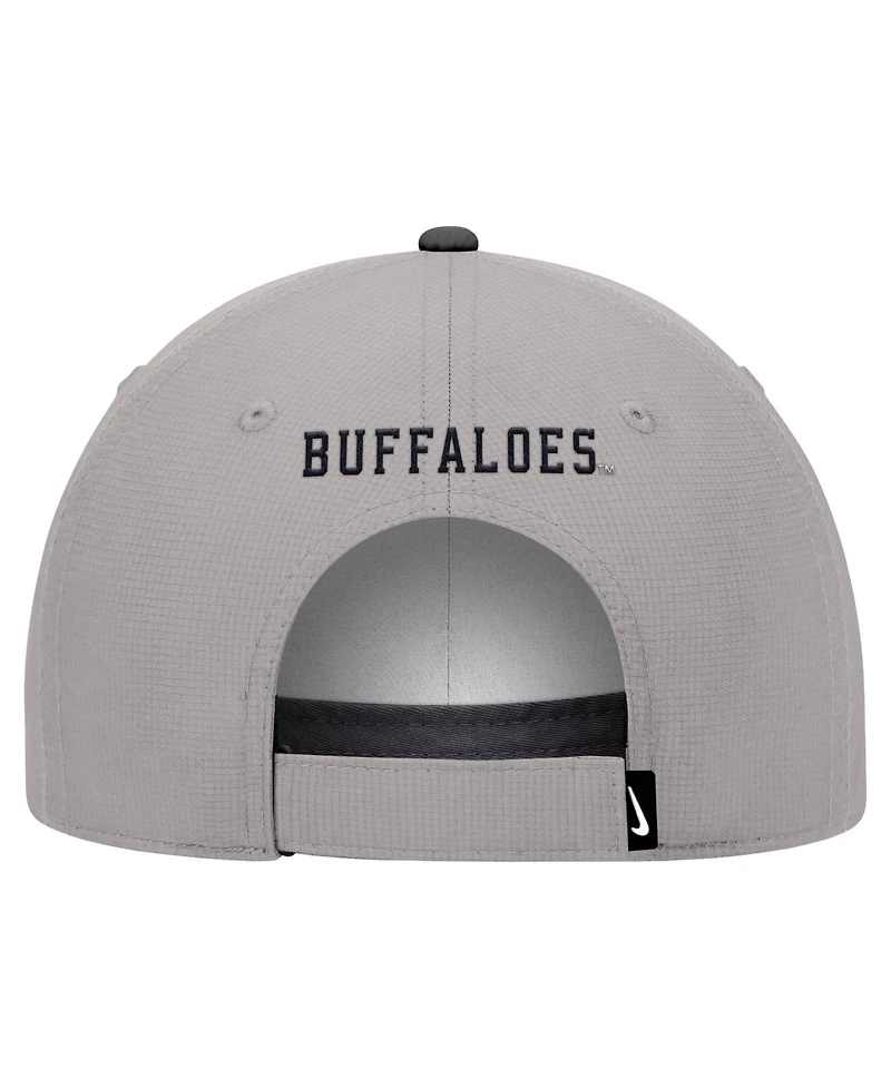 Nike Men's Gray Colorado Buffaloes Ripstop Dri-fit Adjustable Hat