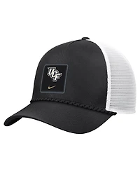 Nike Men's Black Ucf Knights 2026 On-Field Rope Adjustable Trucker Hat