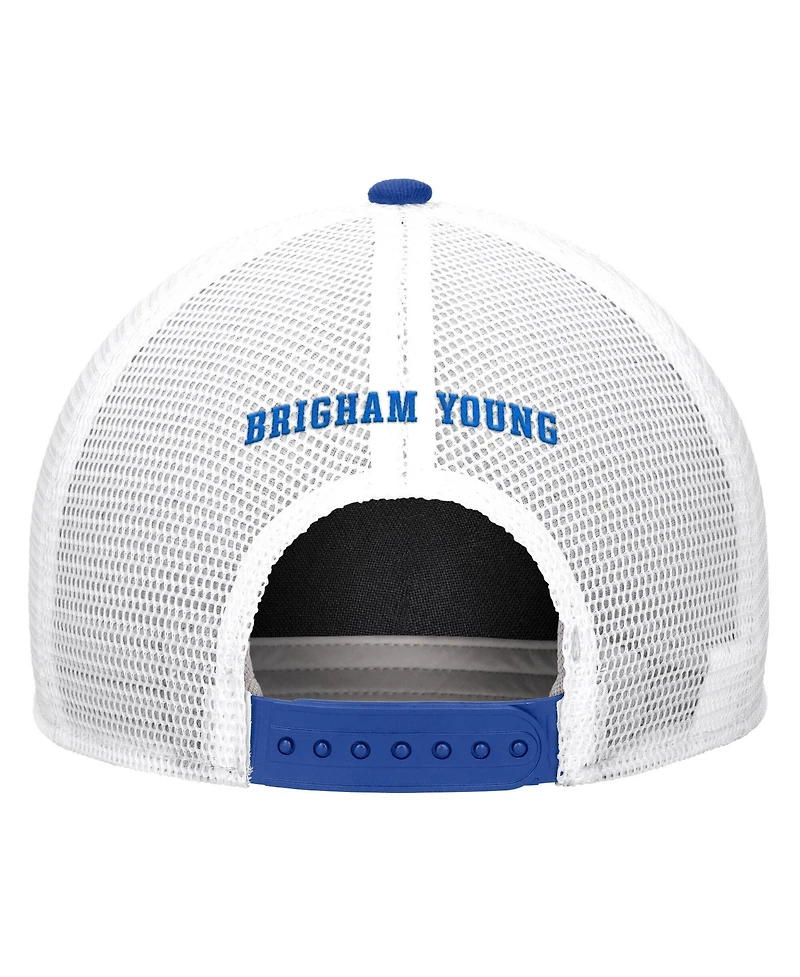 Nike Men's Royal Byu Cougars 2026 On-Field Rope Adjustable Trucker Hat