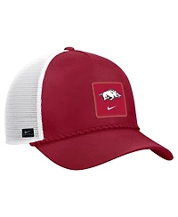 Nike Men's Cardinal Arkansas Razorbacks 2026 On-Field Rope Adjustable Trucker Hat