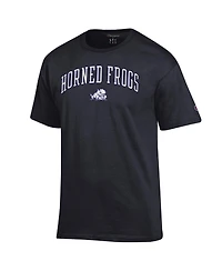 Champion Men's Champion Black Tcu Horned Frogs Arch Over Logo T-Shirt
