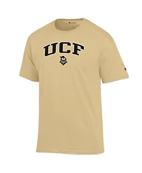 Champion Men's Champion Gold Ucf Knights Arch Over Logo T-Shirt