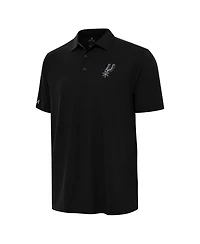 Antigua Men's Black San Antonio Spurs Era Polo Shirt
