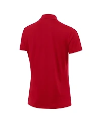 Antigua Women's Crimson Indiana Hoosiers Reprocess Polo Shirt