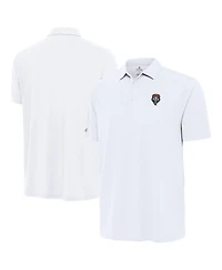 Antigua Men's White New Mexico Lobos Era Polo Shirt