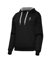 Antigua Women's Black Las Vegas Aces Victory Pullover Hoodie