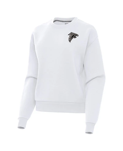 Antigua Women's Atlanta Falcons Victory Pullover Sweatshirt