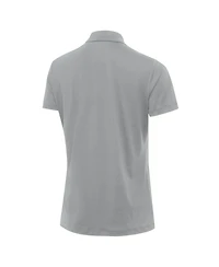 Antigua Women's Gray Air Force Reprocess Polo Shirt