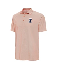 Antigua Men's Orange Illinois Fighting Illini Pave Polo Shirt