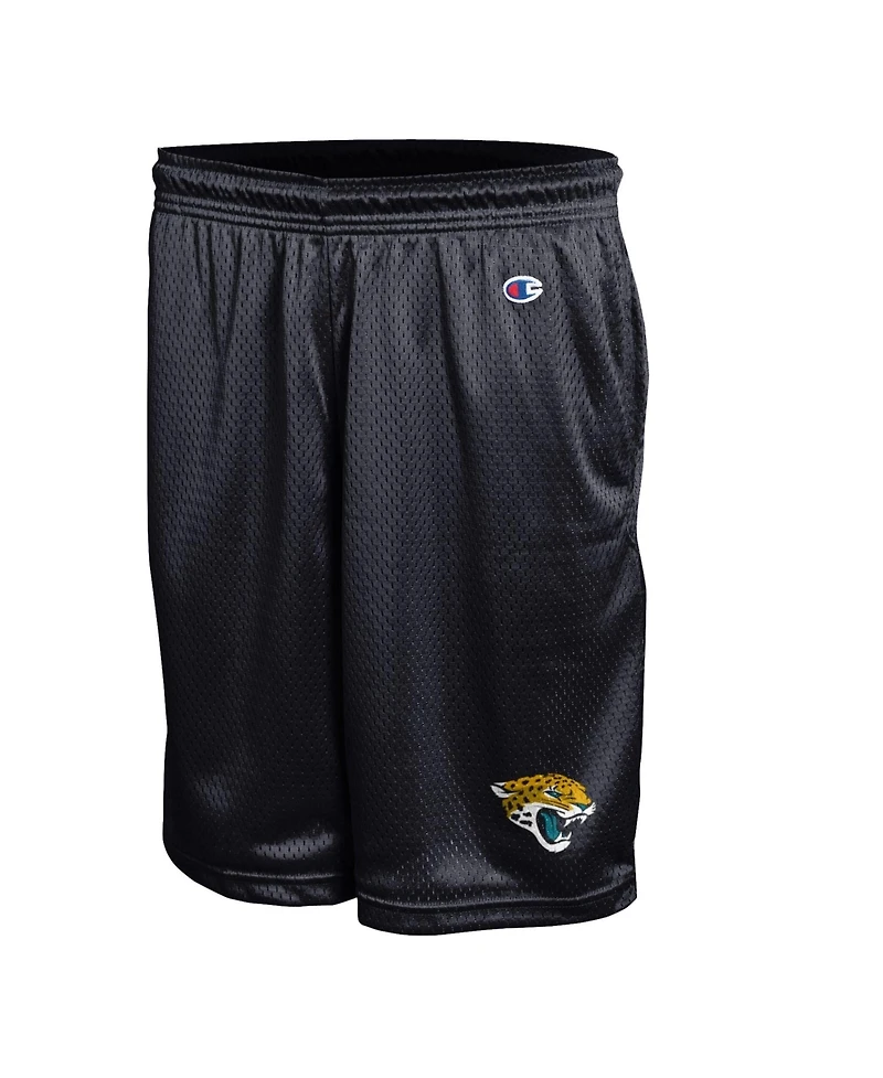Champion Men's Black Jacksonville Jaguars Classic Mesh Shorts
