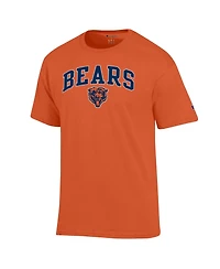 Champion Men's Orange Chicago Bears Arch Over Logo T-Shirt