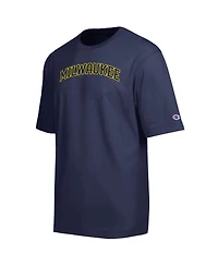 Champion Men's Navy Milwaukee Brewers All Star Chenille Wordmark T-Shirt