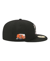 New Era Men's Black Anaheim Ducks Zamboni 59FIFTY Fitted Hat