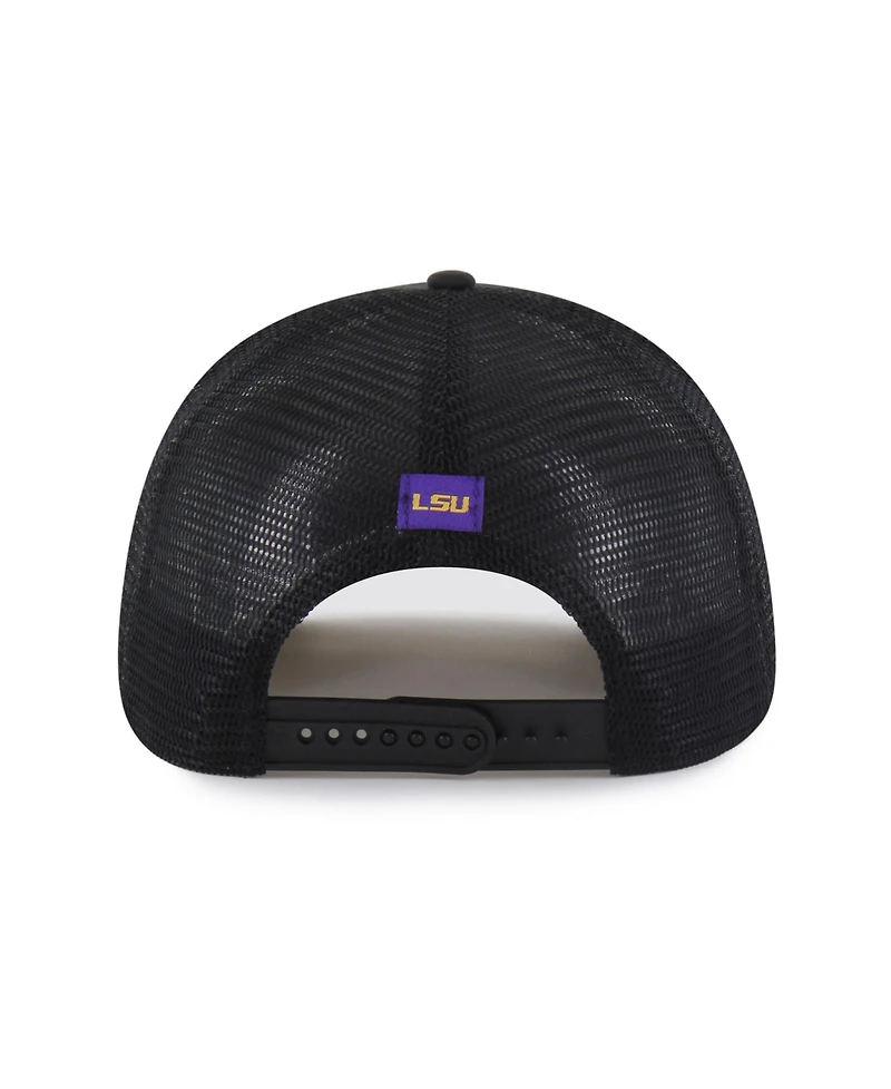 '47 Brand Men's and Women's Black Lsu Tigers Brrr Condor Mesh Hitch Adjustable Hat