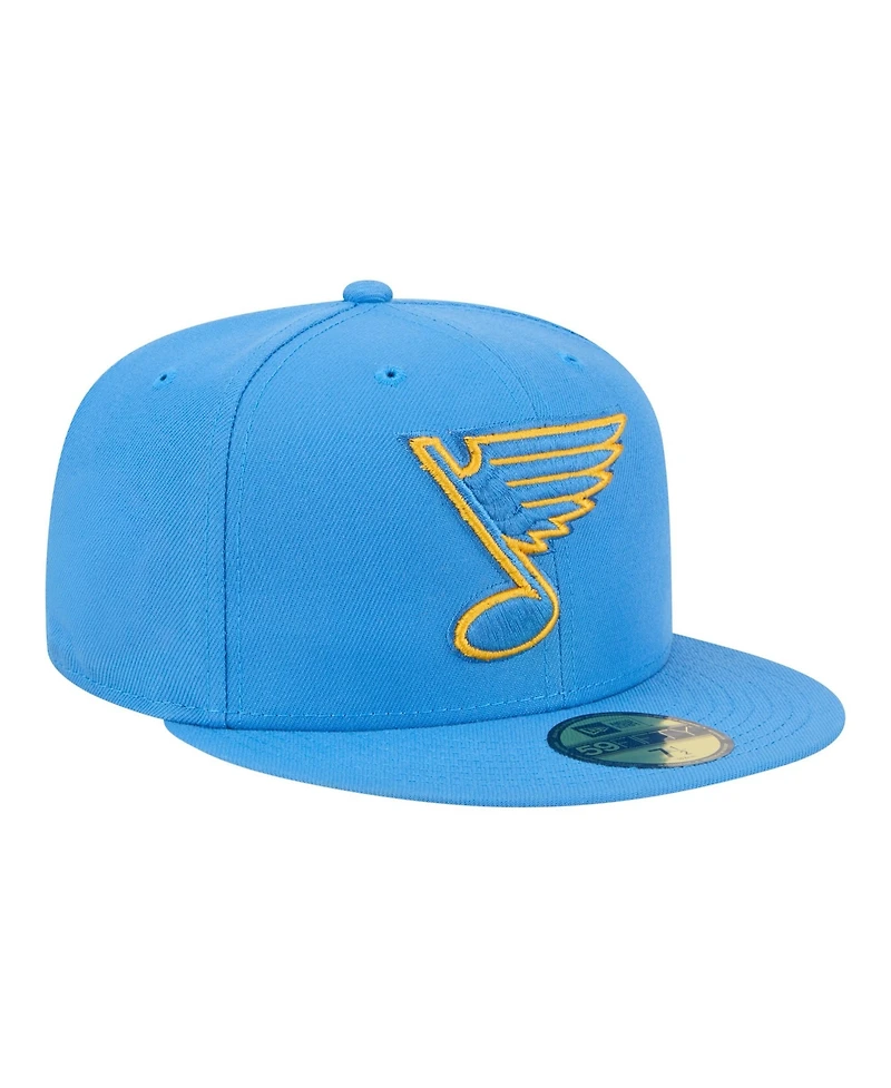 New Era Men's Light Blue St. Louis Blues Core 59FIFTY Fitted Hat