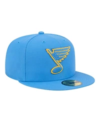 New Era Men's Light Blue St. Louis Blues Core 59FIFTY Fitted Hat